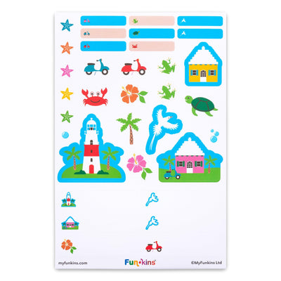 Bermuda Peel & Stick Labels-Labels-myfunkins.ca