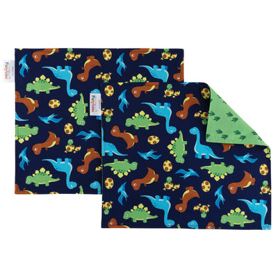 Dinosaurs, Navy Placemat, 2-ply, Set of 2-placemat-myfunkins.ca