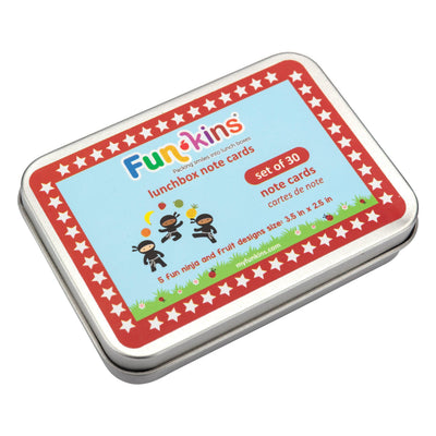 Ninjas Lunchbox Note Cards-Note Card-myfunkins.ca