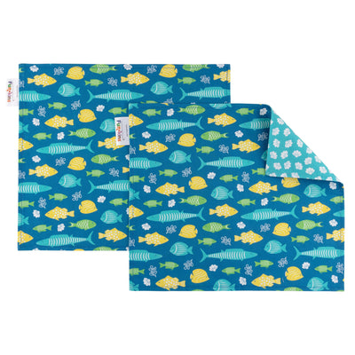 Ocean Fish Placemat, 2-ply, Set of 2-placemat-myfunkins.ca