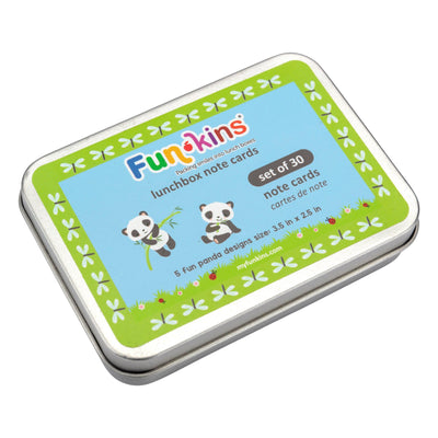 Pandas Lunchbox Note Cards-Note Card-myfunkins.ca
