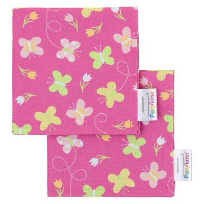 Pink Butterflies Napkin Set-napkin-myfunkins.ca